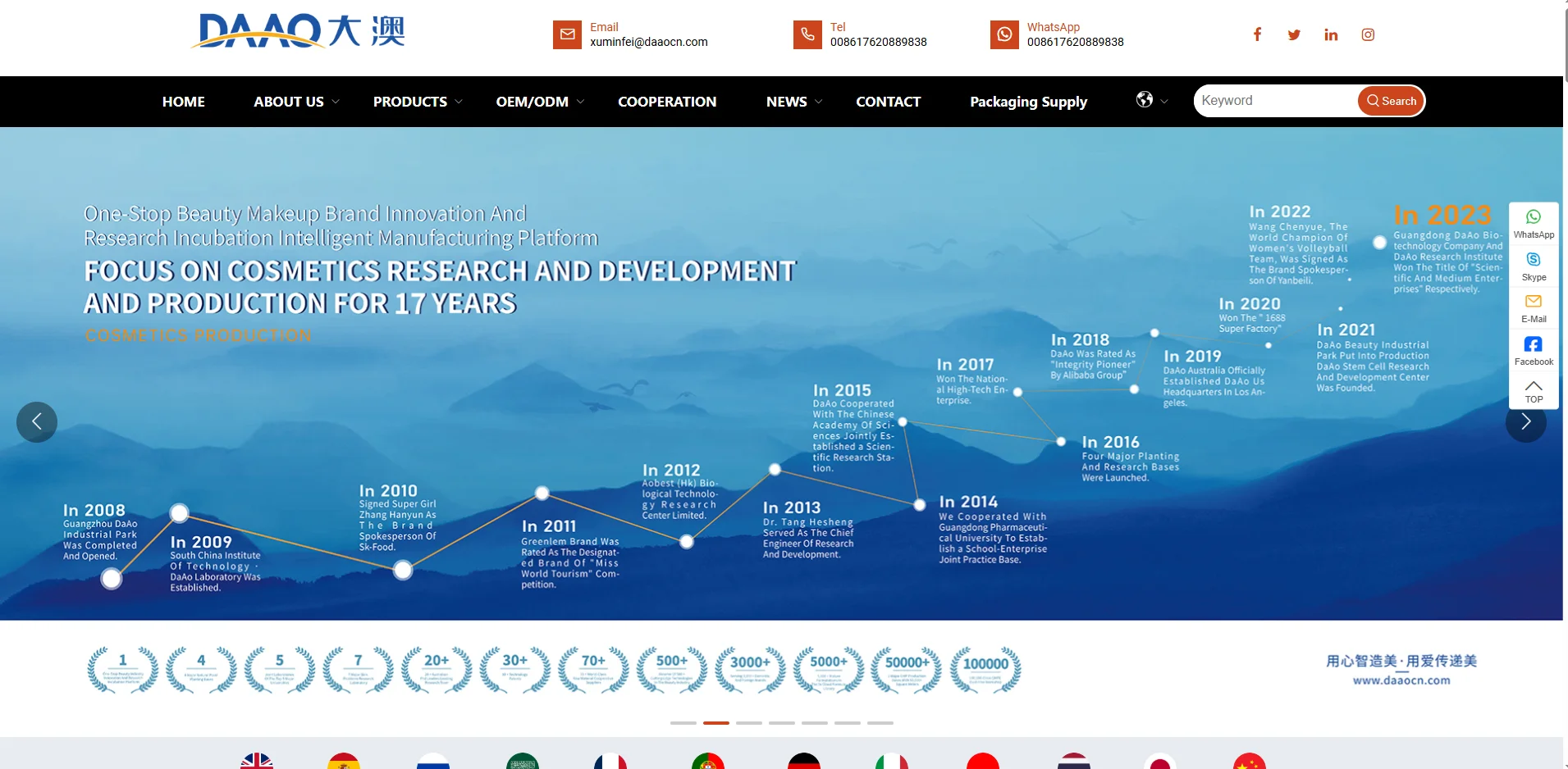 guangzhou cosmetics factory